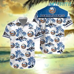 Islanders Hawaiian Shirt Tropical Island New York Islanders Gift