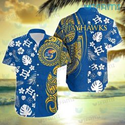 Jayhawks Hawaiian Shirt Turtle Polynesian Kansas Jayhawks Gift