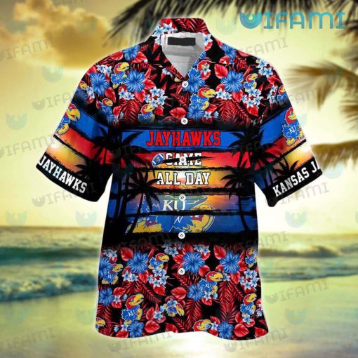 Kansas Jayhawks Hawaiian Shirt Came All Day Kansas Jayhawks Gift