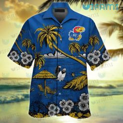 Kansas Jayhawks Hawaiian Shirt Summer Beach Kansas Jayhawks Gift