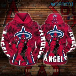 Los Angeles Angels Hoodie 3D Deadpool LA Angels Gift