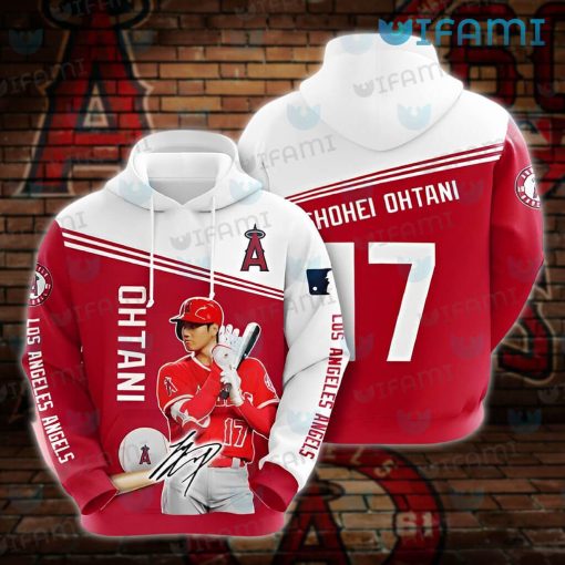 Los Angeles Angels Hoodie 3D Shohei Ohtani Signature LA Angels Gift