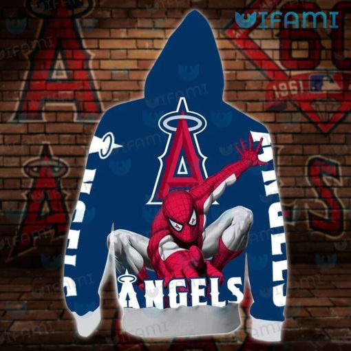 Los Angeles Angels Hoodie 3D Spider Man LA Angels Gift