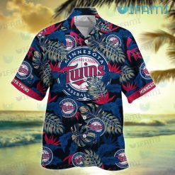 MN Twins Hawaiian Shirt Stress Blessed Obsessed Minnesota Twins Present Front