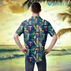 MN Twins Hawaiian Shirt Toucan Pineapple Tropical Summer Minnesota Twins Gift