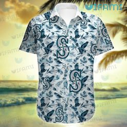 Mariners Hawaiian Shirt Bird Tropical Leaves Seattle Mariners Present