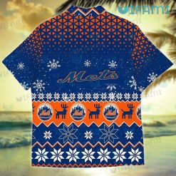 Mets Hawaiian Shirt Christmas Triangle Pattern New York Mets Gift