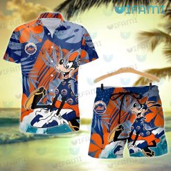 Mets Hawaiian Shirt Goofy Surfing Summer Beach New York Mets Gift