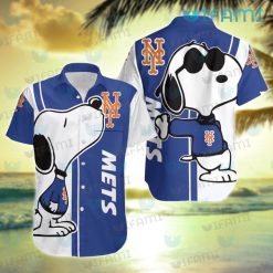 Mets Hawaiian Shirt Snoopy Kiss Logo New York Mets Gift