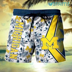 Michigan Hawaiian Shirt Skeleton Dancing Michigan Wolverines Short