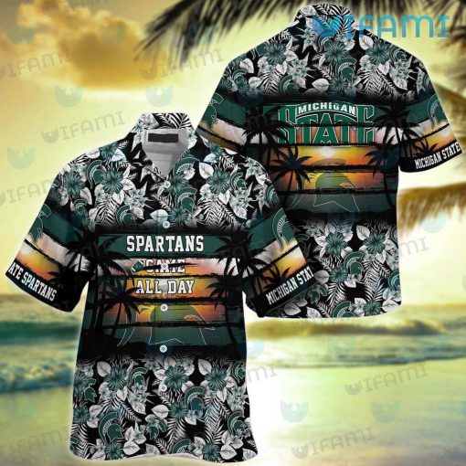 Michigan State Hawaiian Shirt Came All Day Michigan State Gift