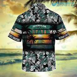 Michigan State Hawaiian Shirt Came All Day Michigan State Present Back