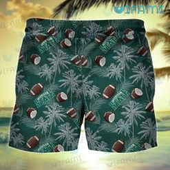 Michigan State Hawaiian Shirt Coconut Football Michigan State Short Back