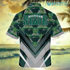 Michigan State Hawaiian Shirt Kayak Island Pattern Michigan State Gift