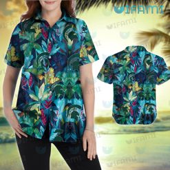 Michigan State Hawaiian Shirt Palm Tree Michigan State Present Women