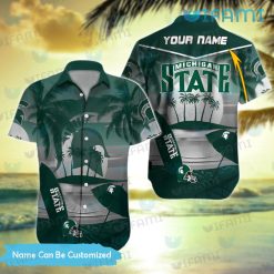 Michigan State Hawaiian Shirt Summer Beach Michigan State Gift