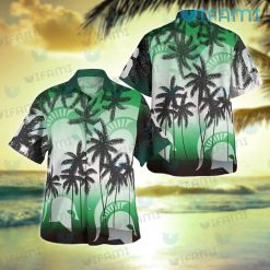 Michigan State Hawaiian Shirt Tropical Tree Michigan State Gift