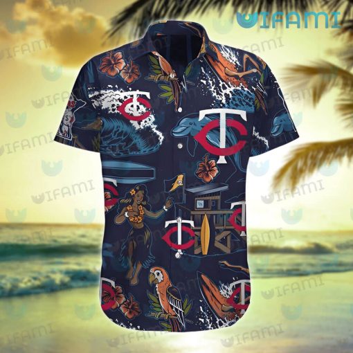 Minnesota Twins Hawaiian Shirt Hawaii Design Minnesota Twins Gift
