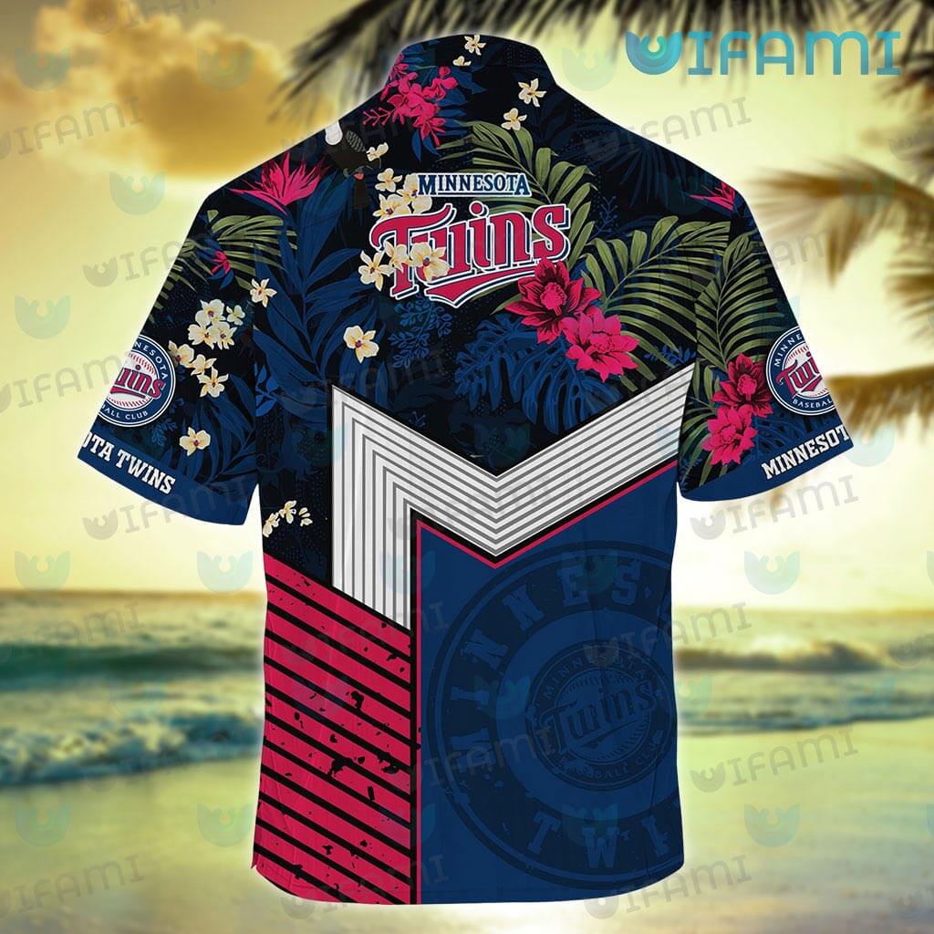 MN Twins Hawaiian Shirt Tropical Flower Logo Minnesota Twins Gift -  Personalized Gifts: Family, Sports, Occasions, Trending