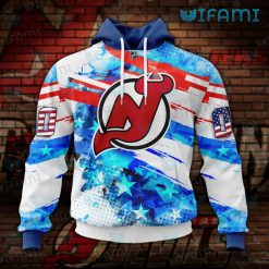 New Jersey Devils Hoodie 3D Snoopy Sunglasses Jersey Devils Gift