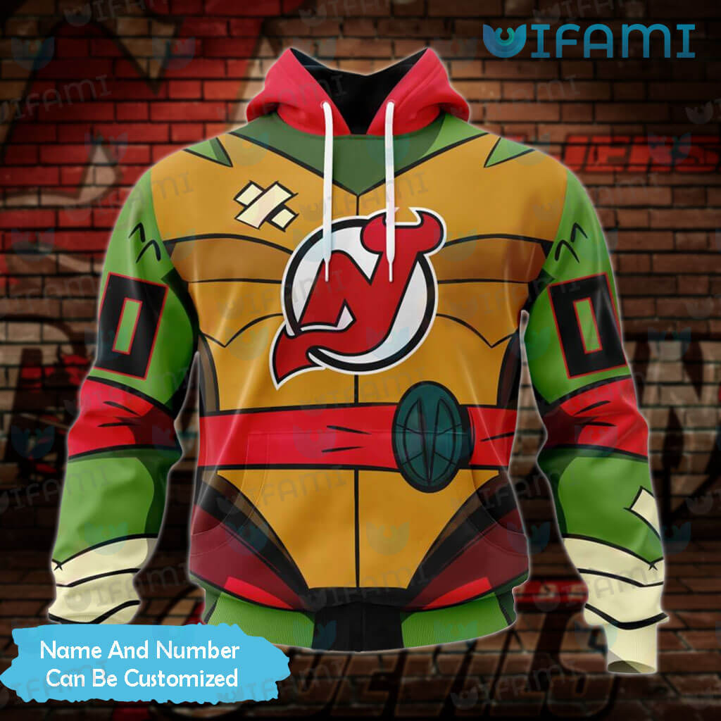 NJ Devils Hoodie 3D Chirstmas Pattern Custom New Jersey Devils Gift -  Personalized Gifts: Family, Sports, Occasions, Trending