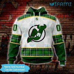 NJ Devils Hoodie 3D StPatricks Day Concepts Personalized New Jersey Devils Gift
