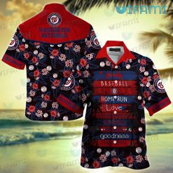 Nationals Hawaiian Shirt Baseball Love Peace Washington Nationals Gift