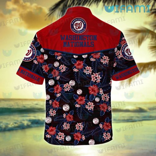 Nationals Hawaiian Shirt Baseball Love Peace Washington Nationals Gift