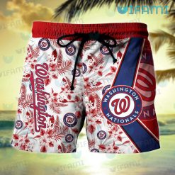 Nationals Hawaiian Shirt Skeleton Dancing Washington Nationals Short