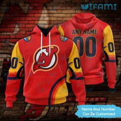 New Jersey Devils Hoodie 3D Florida Sunset All Star Game Custom Jersey Devils Gift