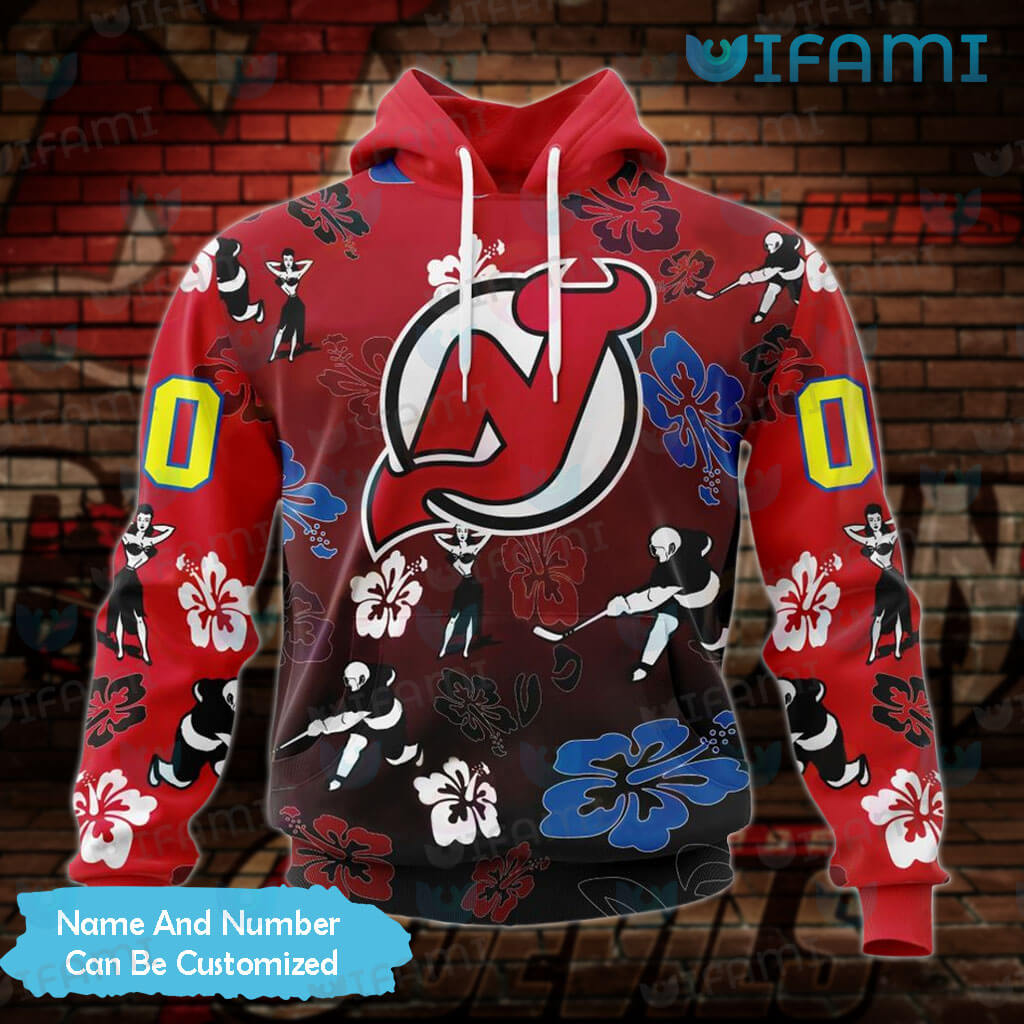 New Jersey Devils Hoodie 3D Hawaii Design Hula Girl Custom Jersey Devils  Gift - Personalized Gifts: Family, Sports, Occasions, Trending