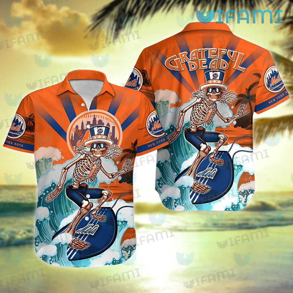Basic MLB New York Mets Hawaiian Shirt Beach Lovers Gift
