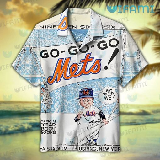 New York Mets Hawaiian Shirt That Means Me Go Mets Gift