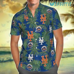 New York Mets Hawaiian Shirt Tropical Tree Mets Gift
