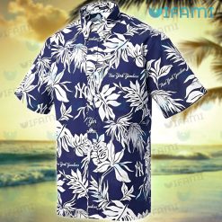 New York Yankees Hawaiian Shirt Palm Leaves Yankees Present Front