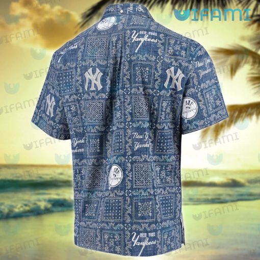 New York Yankees Hawaiian Shirt Tapa Design Yankees Gift