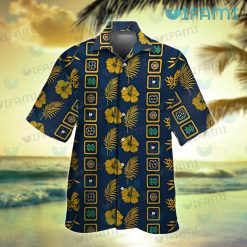 Notre Dame Hawaiian Shirt Logo History Tropical Summer Notre Dame Gift