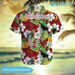 OU Hawaiian Shirt Toucan Rosella Pineapple Custom Oklahoma Sooners Gift