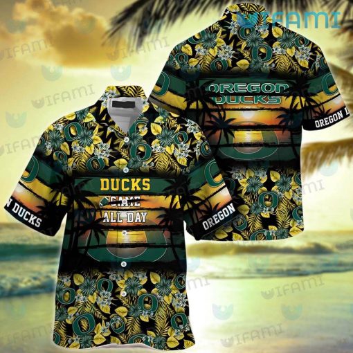 Oregon Ducks Hawaiian Shirt Came All Day Oregon Ducks Gift