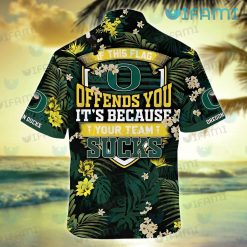 Oregon Ducks Hawaiian Shirt If This Flag Offends You Your Team Sucks Oregon Ducks Gift