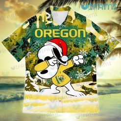 Oregon Ducks Hawaiian Shirt Snoopy Dabbing Oregon Ducks Present