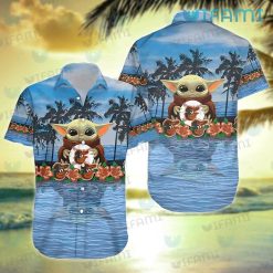 Orioles Hawaiian Shirt Baby Yoda Summer Beach Baltimore Orioles Present