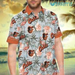 Orioles Hawaiian Shirt Coconut Tree Pattern Baltimore Orioles Gift