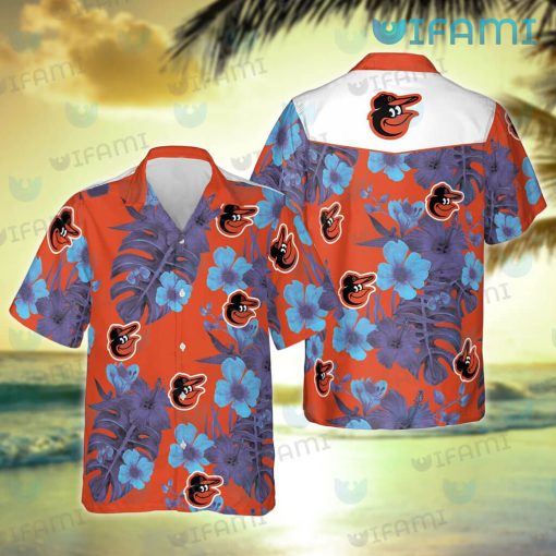Orioles Hawaiian Shirt Monstera Deliciosa Baltimore Orioles Gift