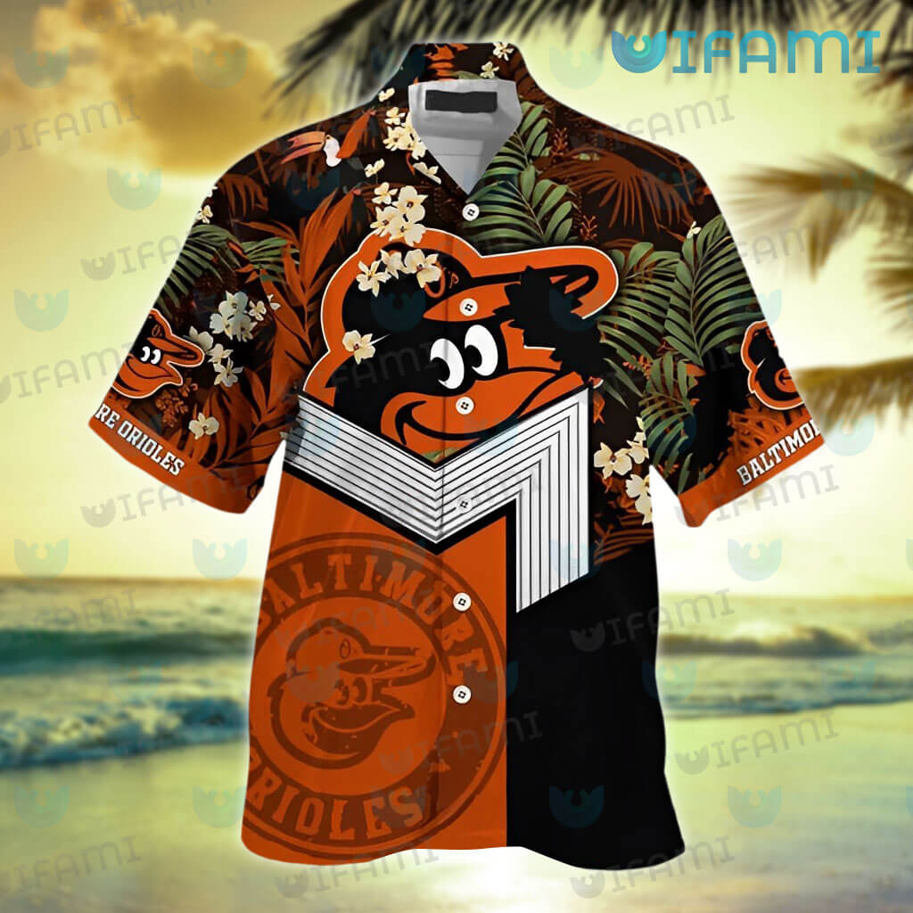 Orioles Hawaiian Shirt Coconut Tree Logo Baltimore Orioles Gift -  Personalized Gifts: Family, Sports, Occasions, Trending