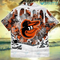 Orioles Hawaiian Shirt Snoopy Dabbing Baltimore Orioles Present Back