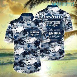Penn State Hawaiian Shirt Grandpa Cooler Lady Lions Penn State Gift