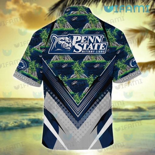 Penn State Hawaiian Shirt Kayak Tropical Island Penn State Gift