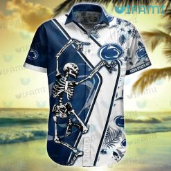 Penn State Hawaiian Shirt Skeleton Dancing Penn State Gift