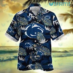 Penn State Hawaiian Shirt Stress Blessed Obsessed Penn State Present Front